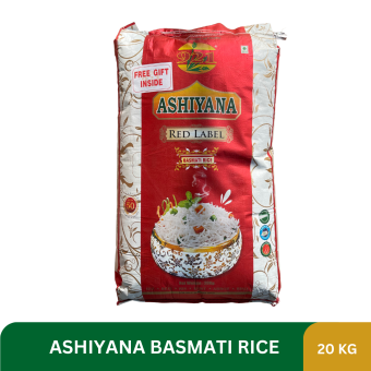 ASHIYANA BASMATI RICE 20 KG
